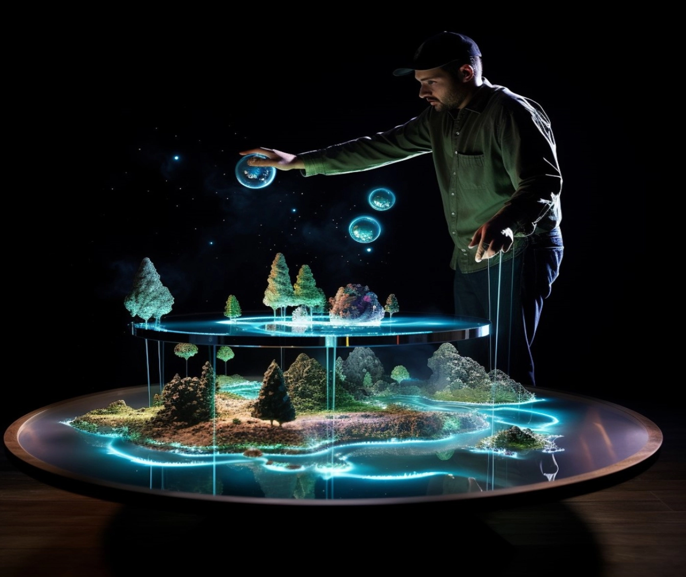 Holographic projection uses special technologies to project 3D holograms into the air, making it appear as though these objects exist in the real world.